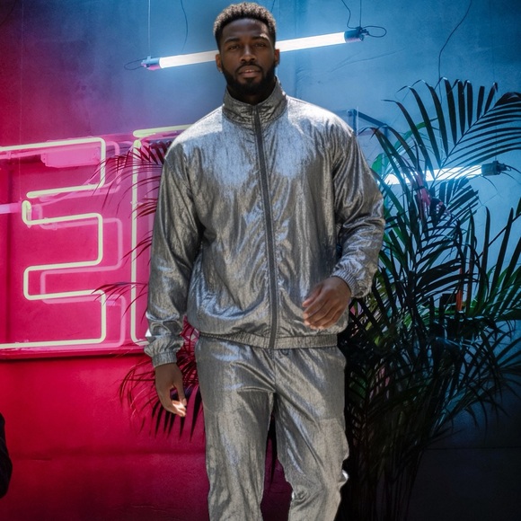 Fashion Jacket Other - Men's Silver Jacket combo